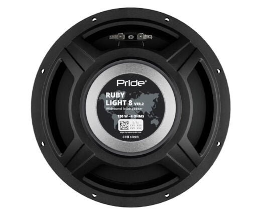 Pride Ruby Light 8 V2 20 CM 150 RMS Midrange