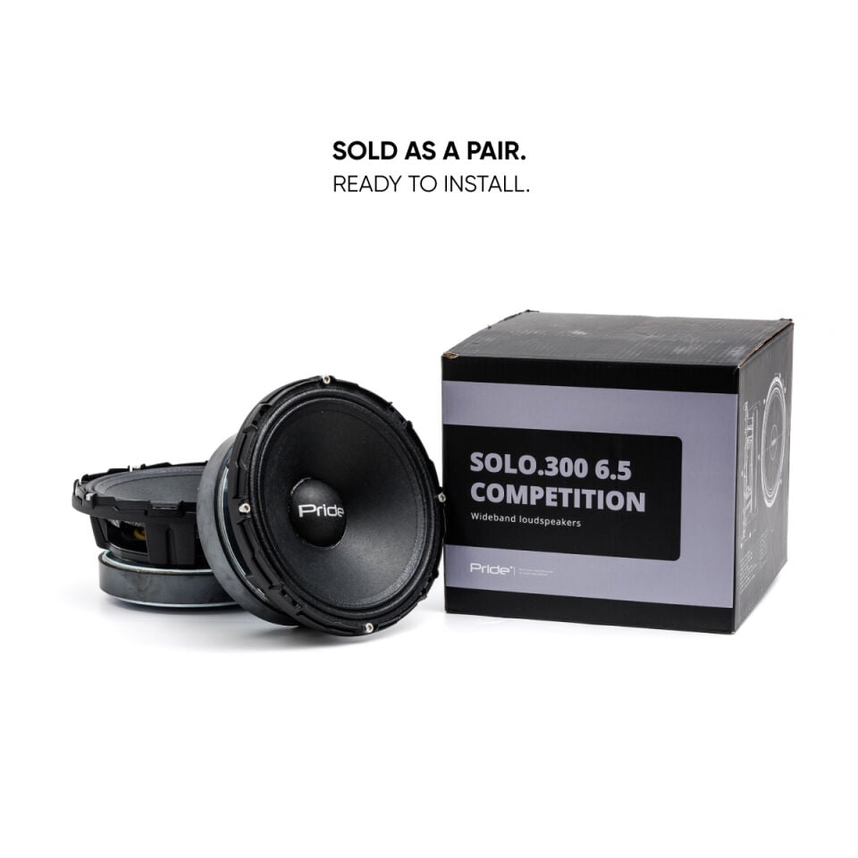 Pride Audio Solo 300 6.5 Competition 16 CM 300 RMS Midrange