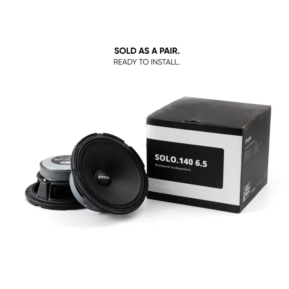 Pride Audio Solo 140 6.5 16 CM 140 RMS Midrange