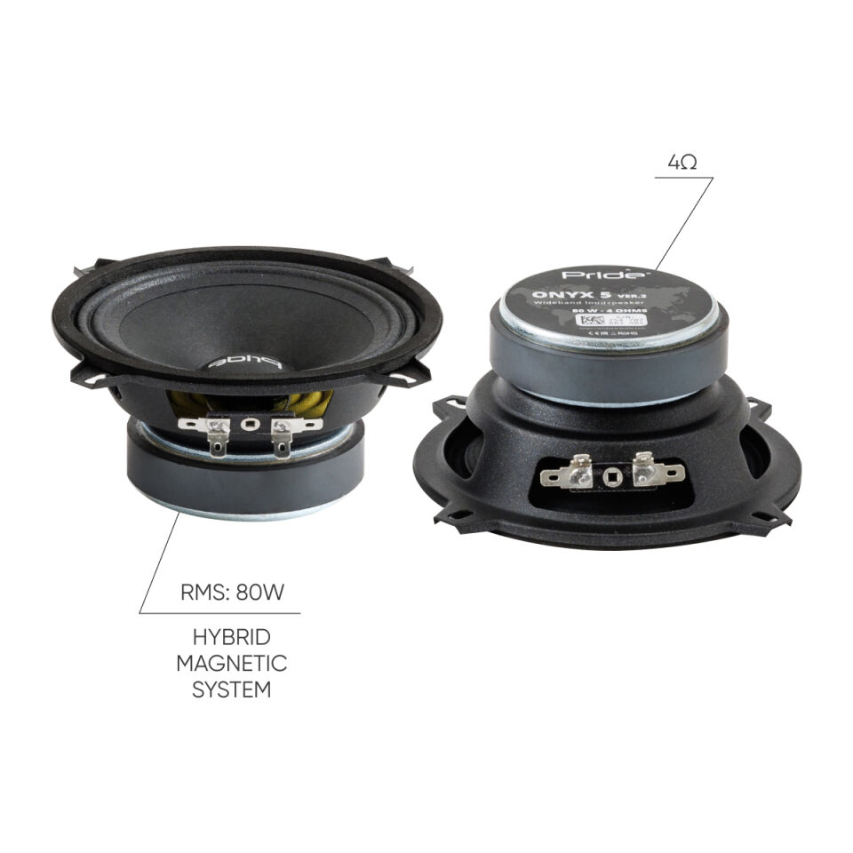 Pride Onyx 5 V2 13 CM Midrange
