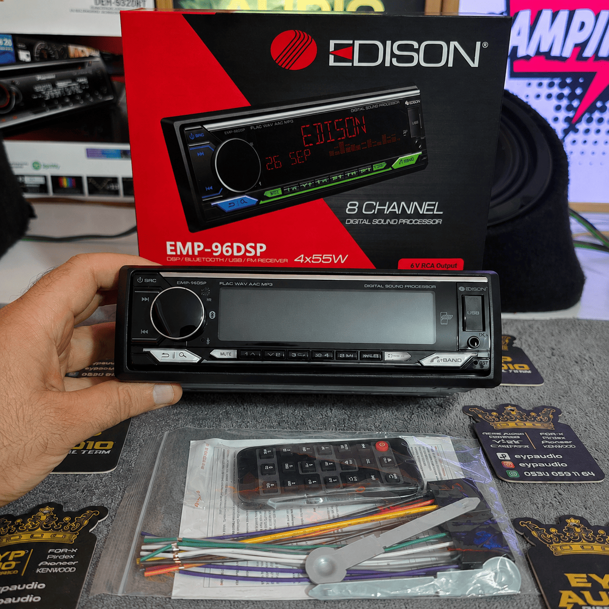 Edison ed-96dsp Pro sistem teyp