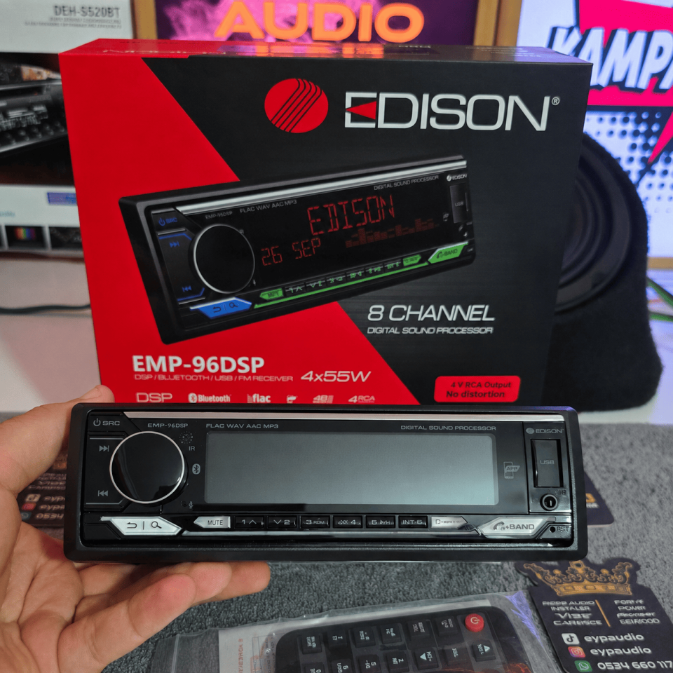 Edison ed-96dsp Pro sistem teyp