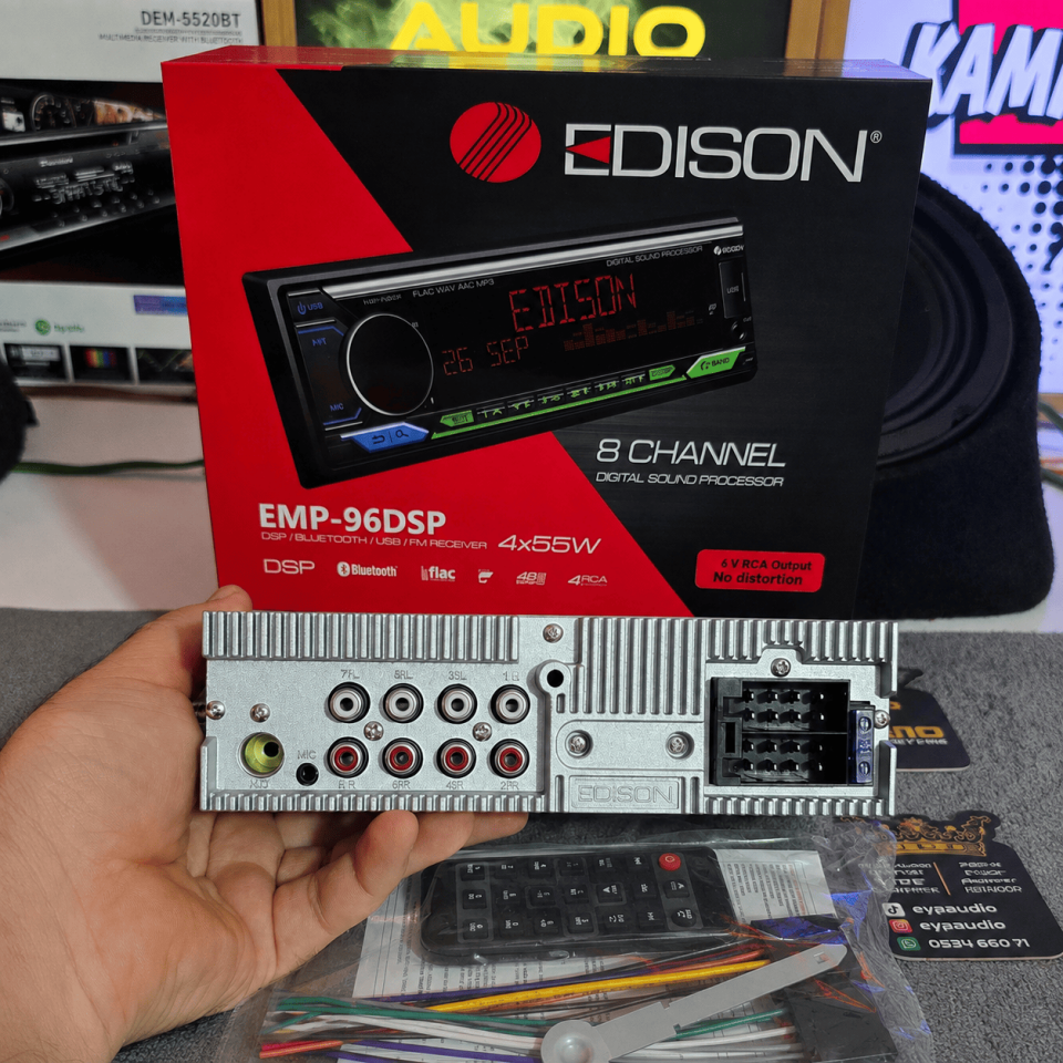 Edison ed-96dsp Pro sistem teyp
