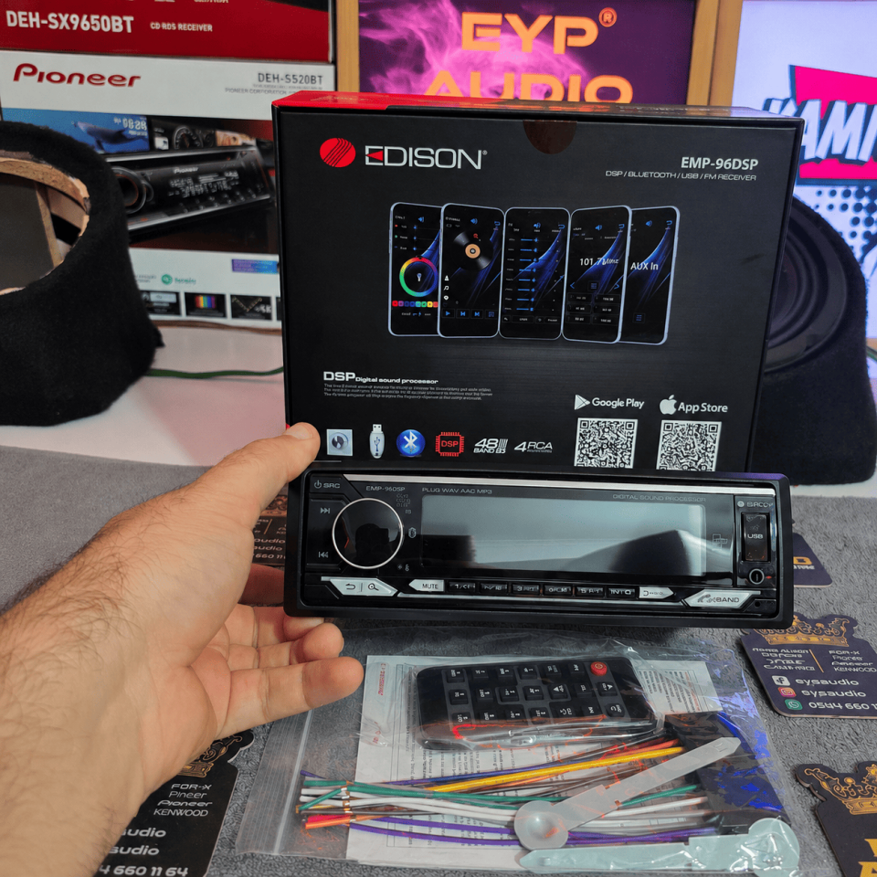 Edison ed-96dsp Pro sistem teyp