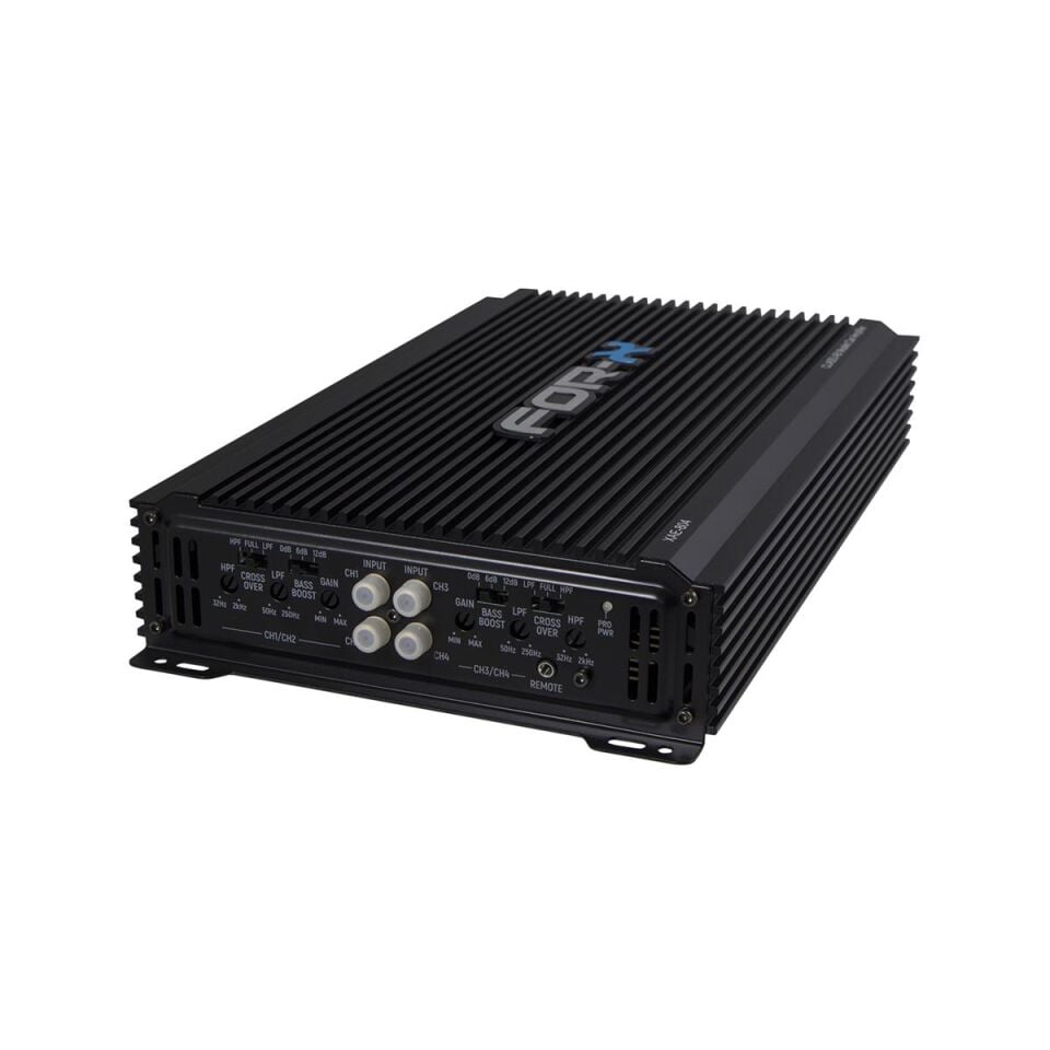 For-X XAE-804 4 Kanal Bass Kontrollü Amfi