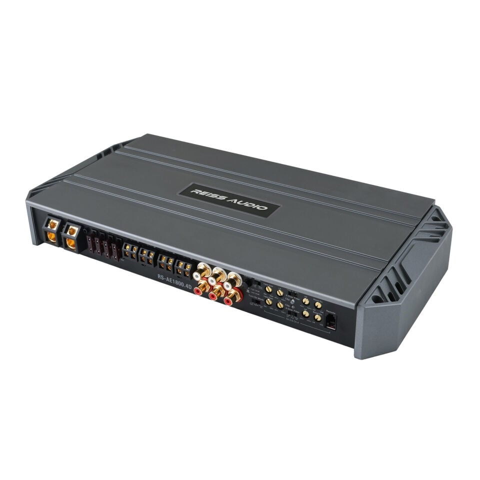 Reiss Audio RS-AE1800.4D 300.4 RMS 4 Kanal Midrange Amfisi