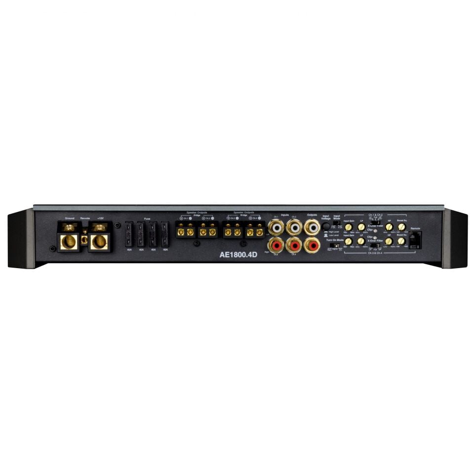 Reiss Audio RS-AE1800.4D 300.4 RMS 4 Kanal Midrange Amfisi