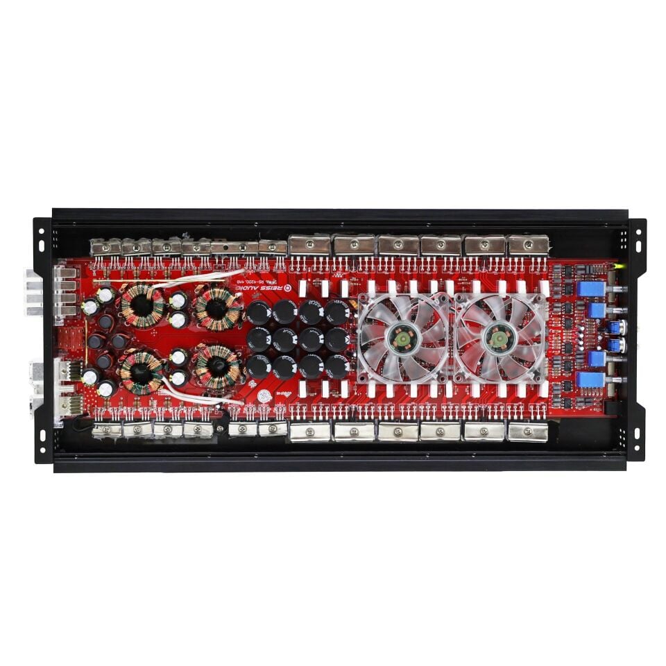Reiss Audio RS-4200.4 AB Class 200.4 RMS 4 Kanal Midrange Amfisi