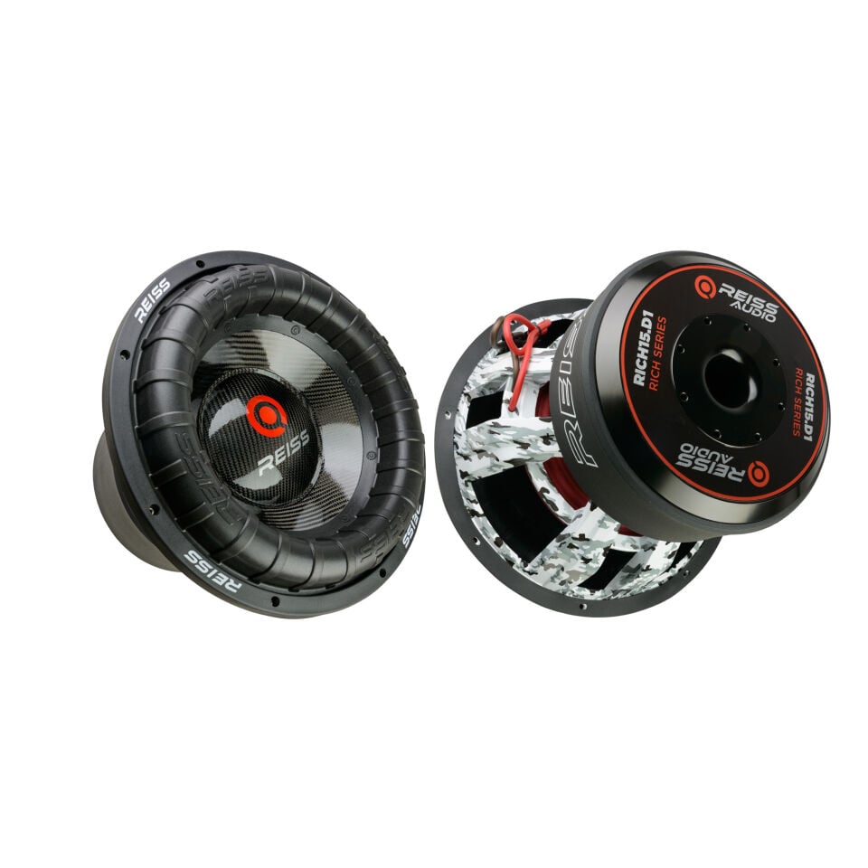 Reiss Audio RS-RICH15C 38 CM 8000 Watt 4000 RMS SPL Bass