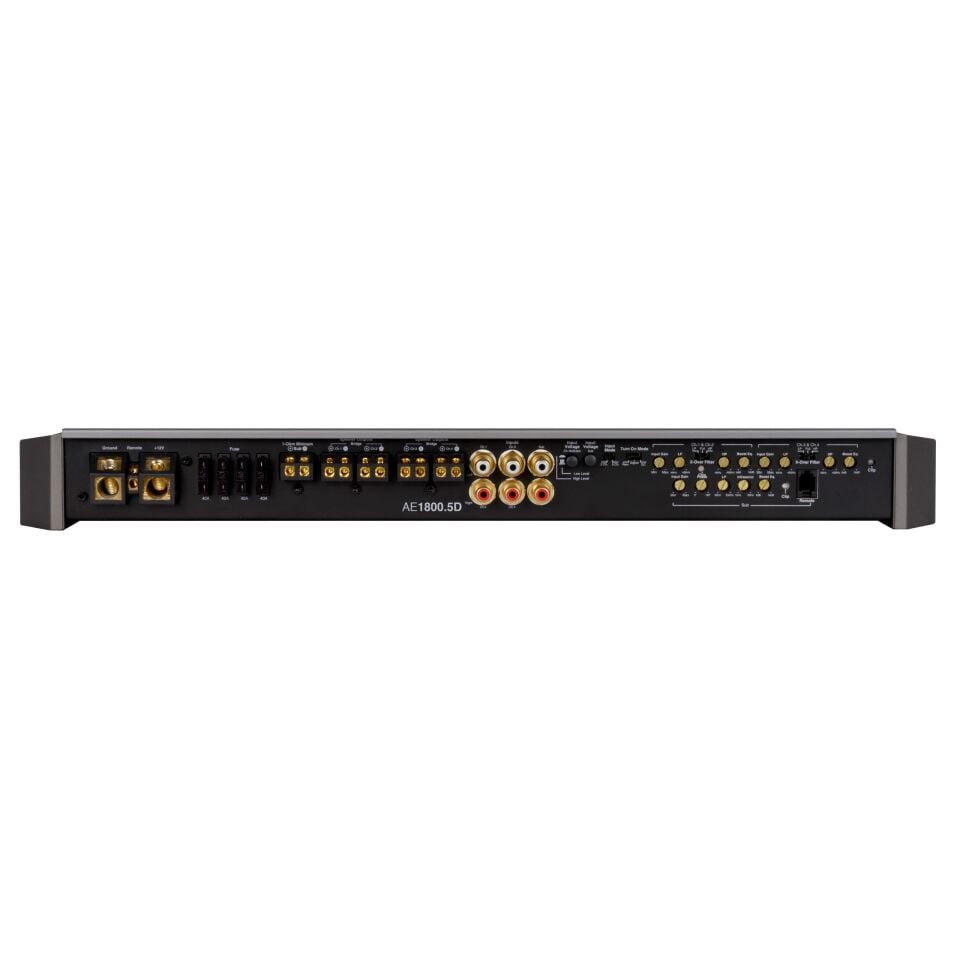 Reiss Audio RS-AE1800.5D 5 Kanal 1800 RMS Midrange ve Bass Amfisi