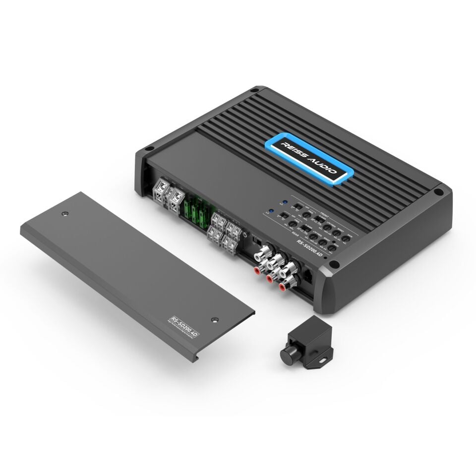 Reiss Audio RS-SD200.4D 4 Kanal 200.4 RMS Class D Midrange Amfisi
