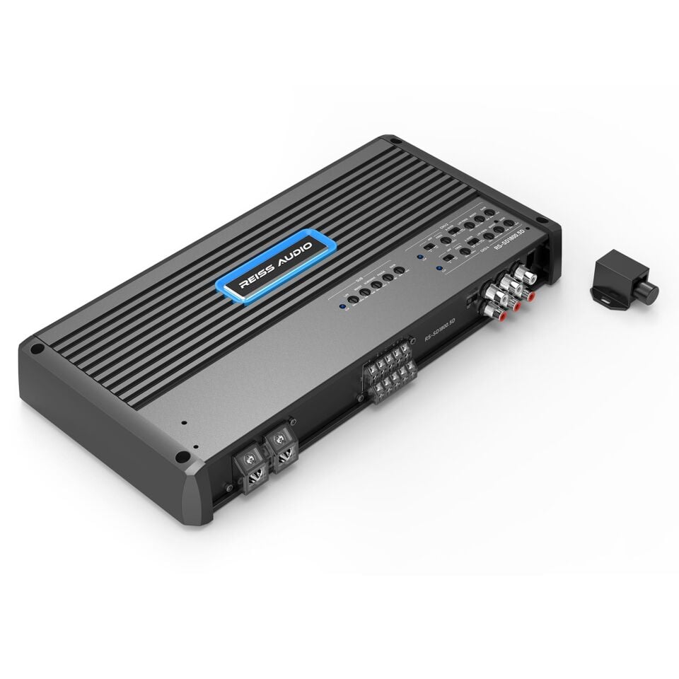 Reiss Audio RS-SD1800.5D 5 Kanal 1800 RMS Class D Midrange ve Bass Amfisi